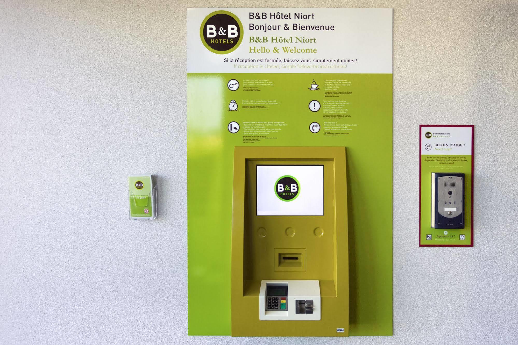 B&B Hotel Niort Marais Poitevin Est ภายนอก รูปภาพ